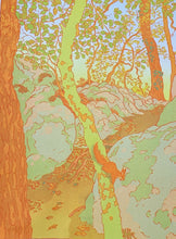 RISOGRAPHIES - LA FORET DE FONTAINEBLEAU