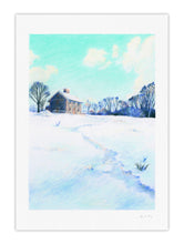 DIGIGRAPHIES - PROMENADE EN HIVER #4